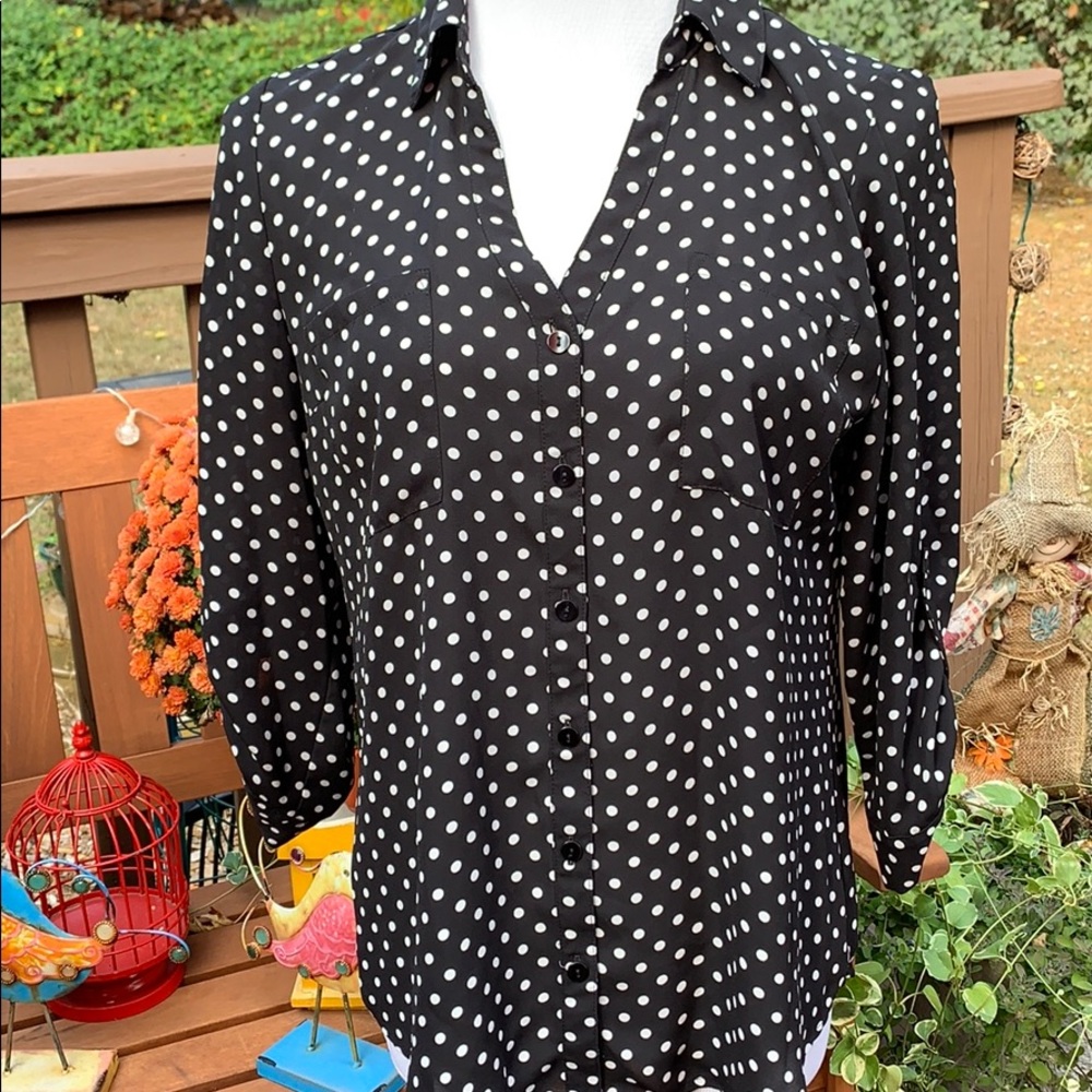 BCX Portofino Button down blouse